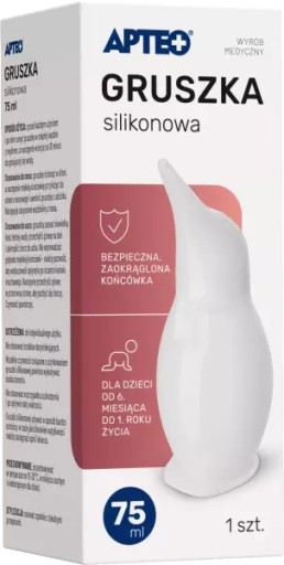 Груша силіконова 75мл APTEO