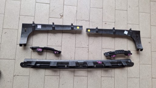 KPL Support Supports Support plaque Pare choc Arrière KOMPLET AUDI A8 D4 LONG KOMPLET!