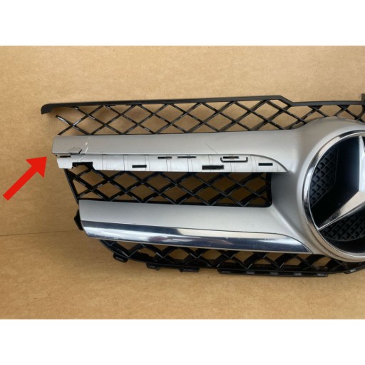 Grill Kühlergrill der Stoßstange vorne MERCEDES GLK LIFT X204 W204 2012-2015