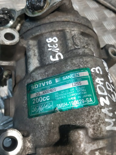 KOMPRESOR Klimakompressor klimaanlage SD7V16 SANDEN MAZDA 3 BK 1.6 D