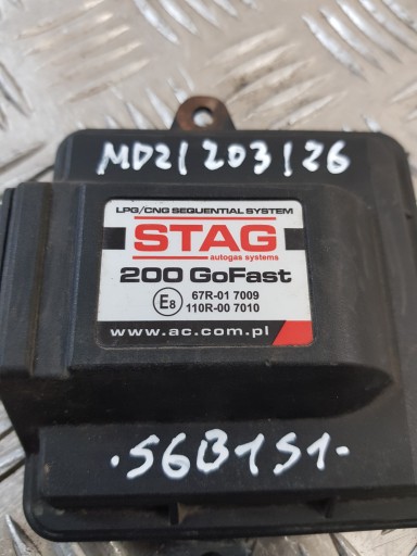 control unit gas LPG 67R-017009 110R-007010 STAG 200 GoFast