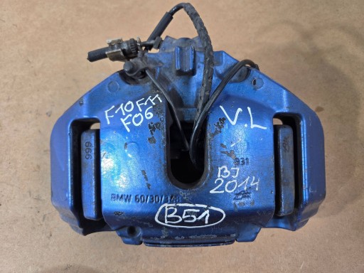 BMW 5 F10 F11 F12 F13 caliper brake front left 6030348 (B51)