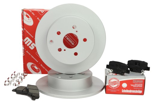 Диски колодки задние TOYOTA VERSO (_R2_)