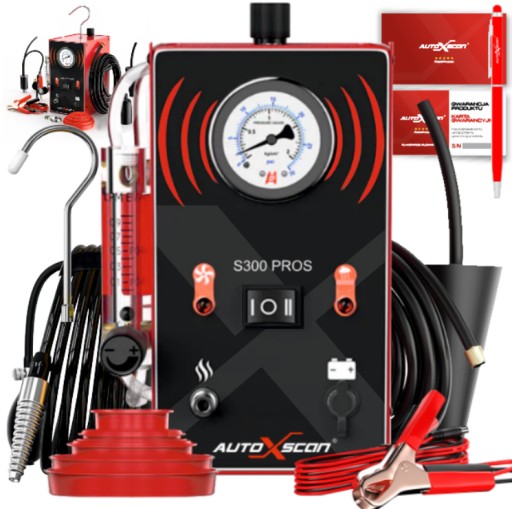 ДЫМОГЕНЕРАТОР S300 PROS ТЕСТЕР УТЕЧЕК ДЫМОВАЯ МАШИНА