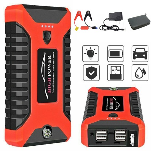 АВТОСТАРТЕР С ФОНАРЕМ, ПОРТАТИВНЫЙ СТАРТЕР АВТОМОБИЛЯ