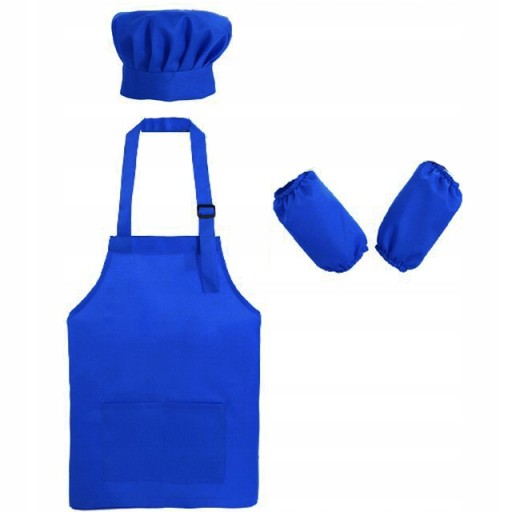 ФАРТУХ КУХОННИЙ ФАРТУХ ШЕФ-ШАПА З РУКАВАМИ