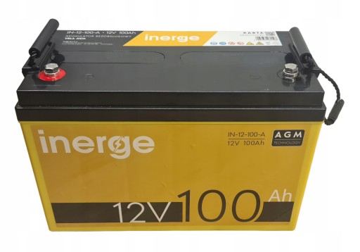 12V/100Ah - Батарея АГМ 12В 100ах для безперебійного живлення ДБЖ
