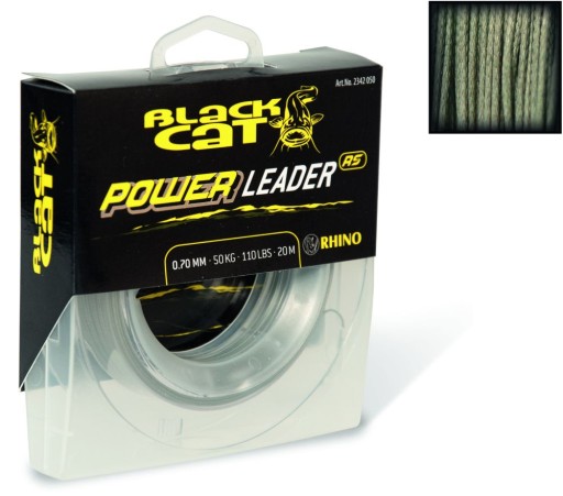 Плетінка Black Cat Power Leader 0,7 мм х 20 м
