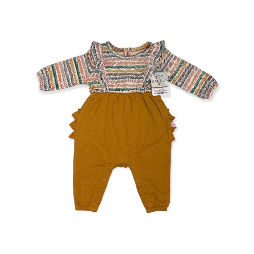 Дитячий повзунок RUFFLE BUUTS 59 коричневий