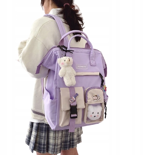 Рюкзак шкільний багатокамерний BEAR Shades of purple 35 л