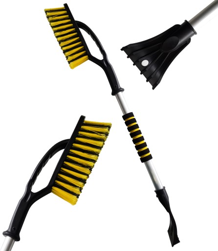 АЛЮМІНІЄВИЙ СКРЕБОК ЩІТКА ДОВЖИНА 75 СМ СКРЕБОК