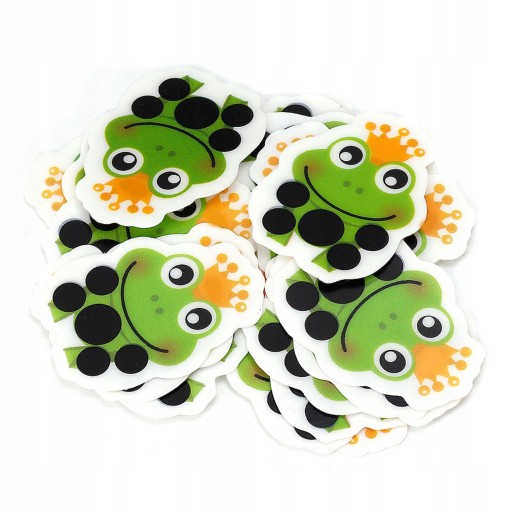 Дитячий мультиплікаційний температурний стікер 6см*4см