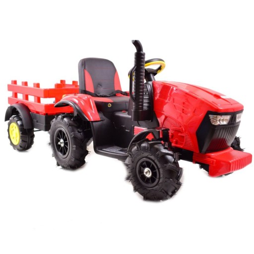 Дитячий трактор Super-Toys Red