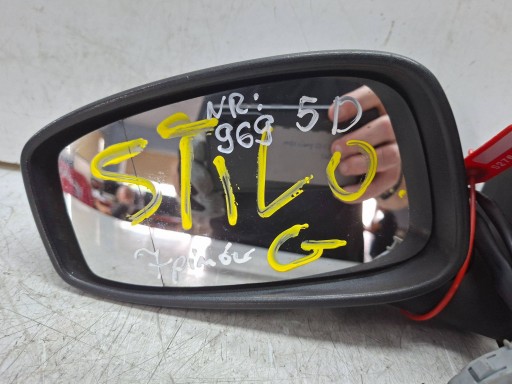 mirror left 7 vertical FIAT STILO 5D 2001