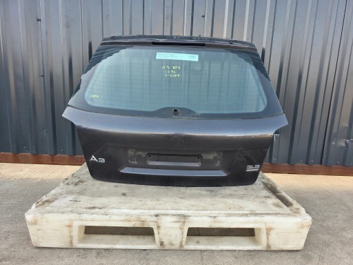 boot door AUDI A3 8P 3-door 2003-2011 S LINE LZ7L without LOTKI original !!!