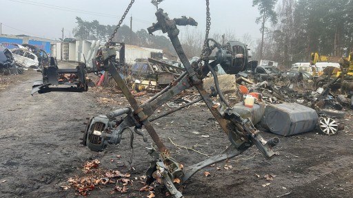 Балка переднего моста daf 106