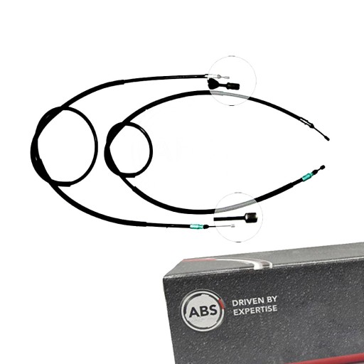 K19655 - КАБЕЛЬ РУЧНОГО ТОРМОЗА RENAULT ESPACE III 2.0 3.0