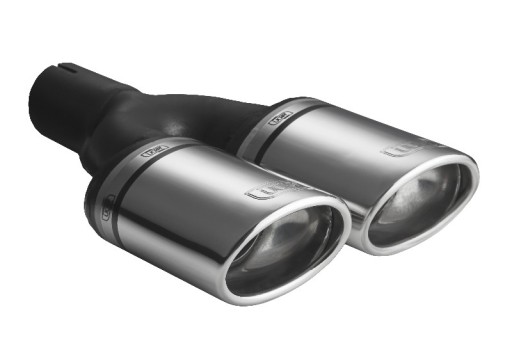 Наконечник глушителя ULTER 2X 95X65 мм фитинг 55