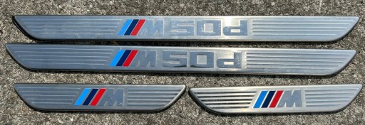 BMW E71 X6 Накладка на пороги M50d комплект