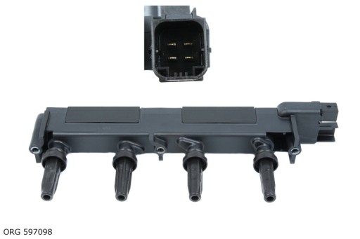 597098 - Катушка зажигания ie citroen peugeot 1.8-2.0 16v