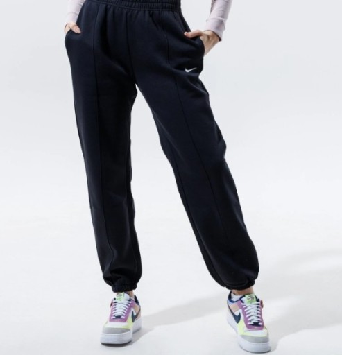 Spodnie dresowe damskie NIKE ESSENTIAL FLEECE czarne BV4089 010 r. XL 15032750931 Allegro.pl
