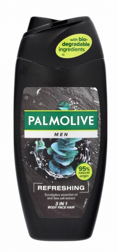 Palmolive Men Osviežujúci sprchový gél 3v1 na telo, tvár a vlasy 250 ml