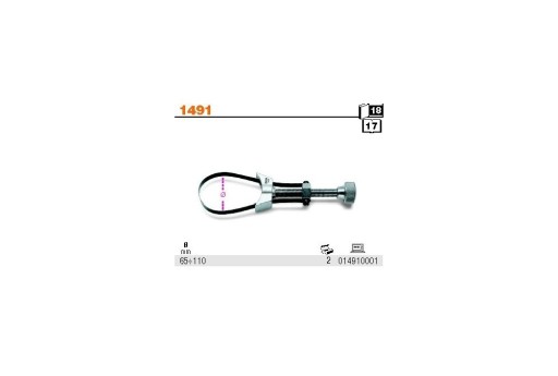 КЛЮЧ ДЛЯ МАСЛЯНОГО ФІЛЬТРА BE1491 BETA