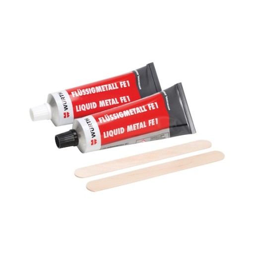 0893449 - Клей-жидкий металл Fe 1 500g Wurth