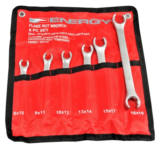 НАБОР ГАЕЧНЫХ КЛЮЧЕЙ ДЛЯ ПРОВОДОВ HCA 6 ШТ.