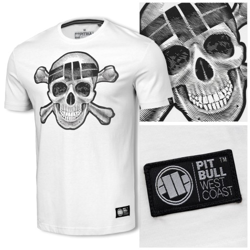 Koszulka męska PitBull PIT BULL West Coast_XXL 10676346776 Odzież Męska T-shirty DQ KDHWDQ-1