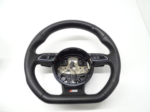 volant MULTI noir cuir avec la direction F1 AUDI A4 B8 A5 8T 8K0419091CP