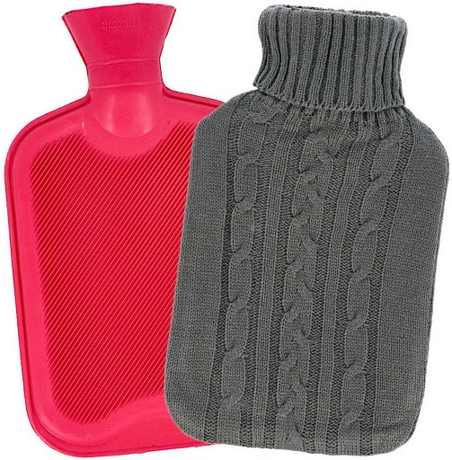 Грілка Oldman гумова відтінки сірого 1,5 л