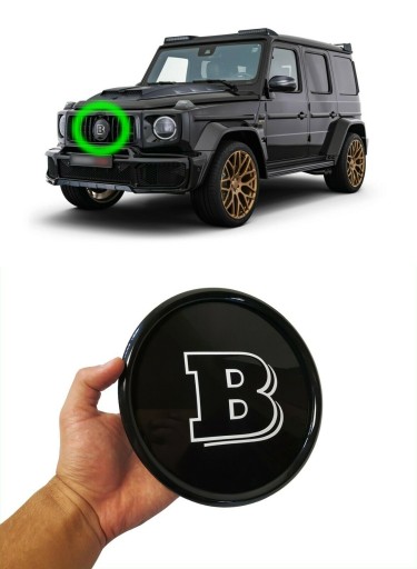 0051791937945 - Эмблема гриль стиль Brabus W463A W464