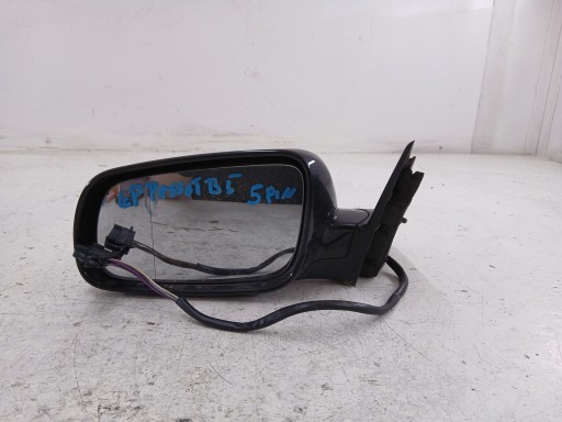 VW PASSAT B5 mirror left 5 PIN black,