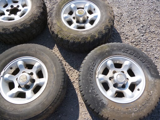 SSANGYONG KORANDO II discs aluminium 15 7JX15