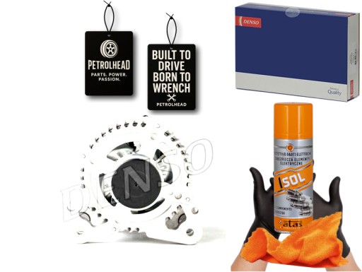 DENDAN1328#ECS-PCP+K - Генератор (14v 140a) audi a1 a3 q3 tt seat alhamb #petrolhead pro+ kit4