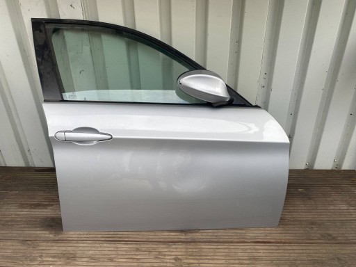 BMW E90 E91 complete door right front front 354 SREBRNY