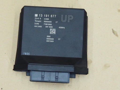 Модуль комфорту Zafira B Astra 13191677 UP Keyless