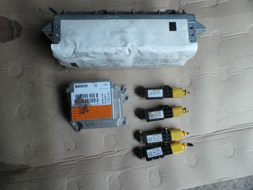 8E0959643A - Airbag+модуль+датчики audi a4 b6