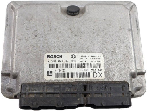 OPEL ASTRA G II Computer Bedienteil DES MOTORS 2.0 DTI 09180353 0281001971