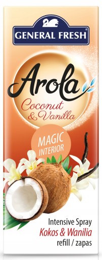 Náhradná náplň do osviežovača vzduchu Kokos&Vanilia 40 ml