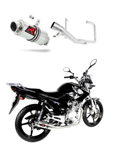 YA092DC-S - YBR 125 2009-2018 повний глушник GP1 DOMINATOR