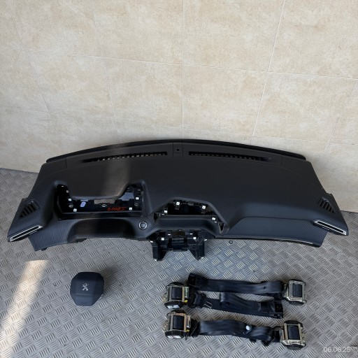 dashboard complete airbag console tension belts cockpit PEUGEOT 2008 II 2020 ROK