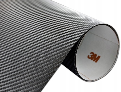 Черная глянцевая углеродная фольга 3M CA1170 122X60CM