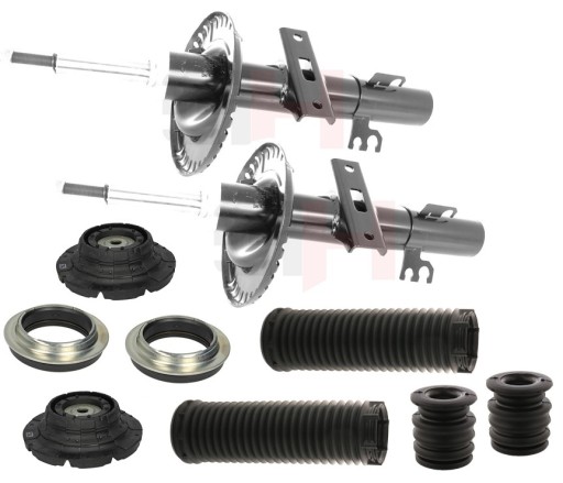 TRW-AMR-005 - Передні амортизатори комплект VW TRANSPORTER T5