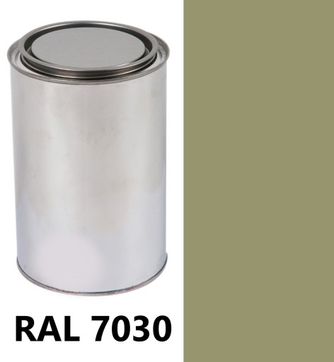 RAL 7030 СІРИЙ МАТОВИЙ ПОЛІУРЕТАН ІЗОЦІАНАТ АКРИЛ 3:1 1Л