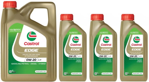 МОТОРНЕ МАСЛО CASTROL EDGE 0W20 LL IV 7л