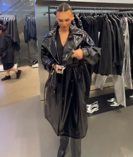 TRENCH Z PASKIEM STEVEN MEISEL ZARA roz. M-L • Cena, Opinie