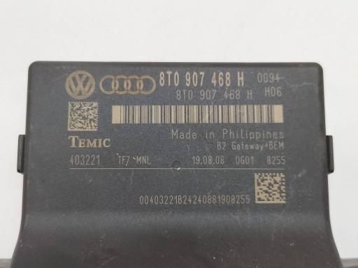 module GATEWAY 8T0907468H Audi A4 IV (2008-2015) B8