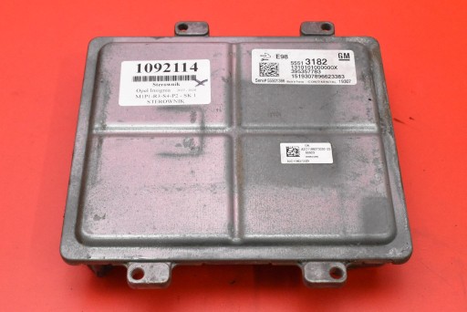 control unit computer of the engine 55513182 OPEL INSIGNIA B 2.0 CDTI 170 KM 17-20